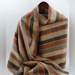 Handcrafted Alpaca Wool Striped Scarves/Shawl